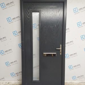 Ex-display Anthracite Grey Composite Front Door 1010mm x 2080mm ND128