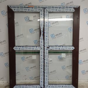 Brand New Rosewood Upvc Fire Escape French Doors 1790mm x 2130mm EA6