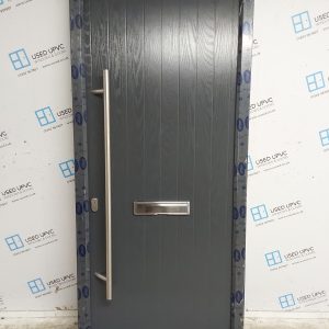 Brand New Anthracite Grey Composite Front Door 920mm x 2035mm ND26
