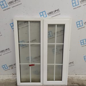 Used White Upvc Window 870mm x 1165mm LW0132