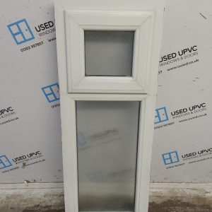 Used White Upvc Window 450mm x 1180mm NWS069