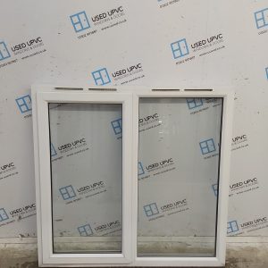 Used White Upvc Window 1200mm x 1160mm OBS079
