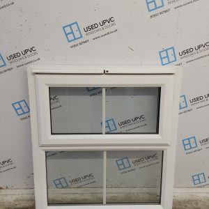 Used White Upvc Window 915mm x 1010mm OBS033