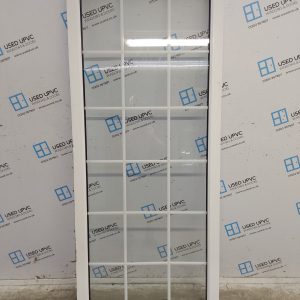 Used White Upvc Window 865mm x 2020mm C5064