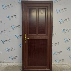 Used Woodgrain Upvc Stable Door 910mm x 2120mm 0699