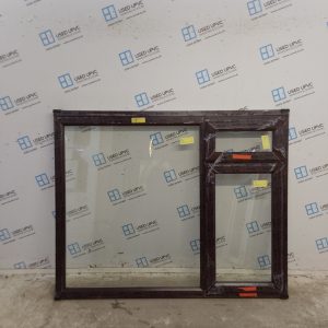 Brand New Rosewood Upvc Window 1780mm x 1435mm (Reduce To 1390mm) SC1008