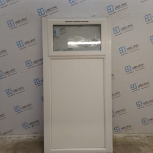 Brand New White Upvc Window/Side Panel 1040mm x 2065mm (Reduce To 950mm) C12W078