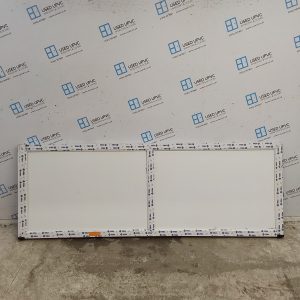 Brand New White Upvc Window/Side Panel 2395mm x 850mm (Reduce to 2380mm) C22077
