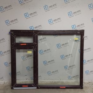 Brand New Rosewood Upvc Window 1790mm x 1470mm SC2044