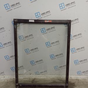 Brand New Rosewood Upvc Window 1130mm x 1440mm LW0071
