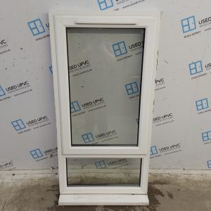 Used White Upvc Window 730mm x 1465mm C2A029