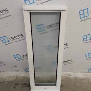 Used White Upvc Window 425mm x 1170mm C3124