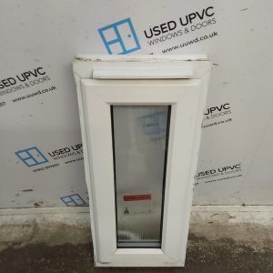 Used White Upvc Window 370mm x 860mm SC4087