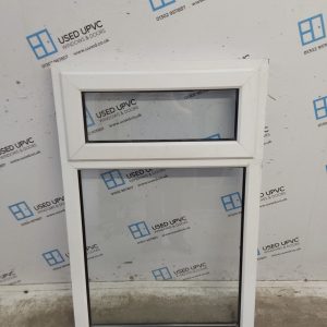 Used White Upvc Window 840mm x 1290mm C3B03