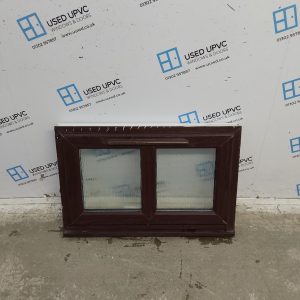 Used Rosewood Upvc Window 905mm x 595mm SC3W057