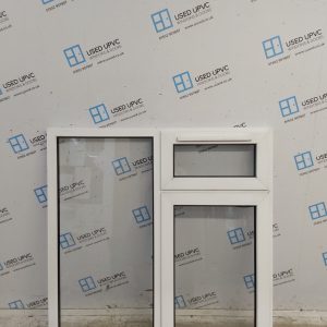 Used White Upvc Window 1240mm x 1285mm C5029