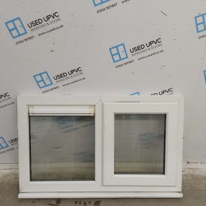 Used White Upvc Window 1040mm x 650mm OBSW096