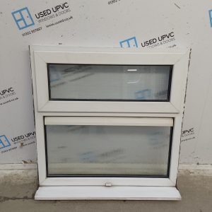 Used White Upvc Window 885mm x 895mm LW0128