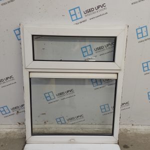 Used White Upvc Window 885mm x 1125mm OBS061