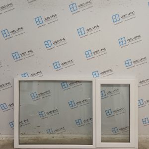 Used White Upvc Window 1800mm x 1035mm (Reduce To 1770mm) C12W093