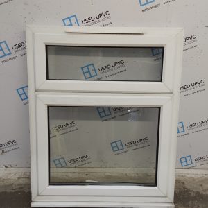 Used White Upvc Window 985mm x 1205mm OBS055