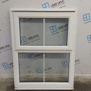Used White Upvc Window 905mm x 1190mm OBS070