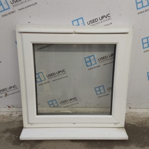 Used White Upvc Window 890mm x 895mm (Reduce To 880mm) C3B03