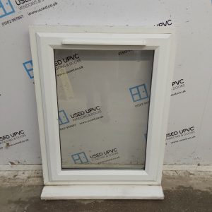 Used White Upvc Window 705mm x 940mm W0552