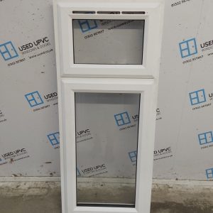 Used White Upvc Window 570mm x 1320mm W0067