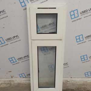 Used White Upvc Window 435mm x 1180mm C2052