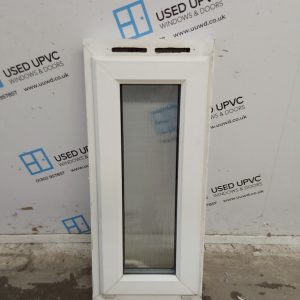 Used White Upvc Window 370mm x 860mm W0202