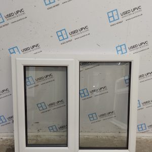 Used White Upvc Window 1220mm x 1040mm OBS049
