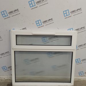 Used White Upvc Window 1175mm x 1085mm OBS019