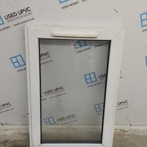 Used White Upvc Window 680mm x 1020mm C4W090