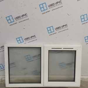 Used White Upvc Window 1170mm x 680mm C4W021
