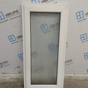Used White Upvc Window 575mm x 1210mm C4W133