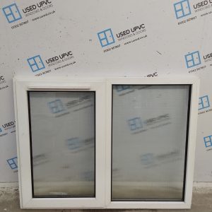 Used White Upvc Window 1235mm x 955mm OBS039