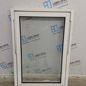 Used White Upvc Flush Fit Window 795mm x 1170mm LW0084