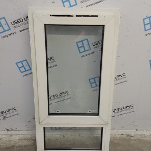Used White Upvc Window 590mm x 1155mm C4W139