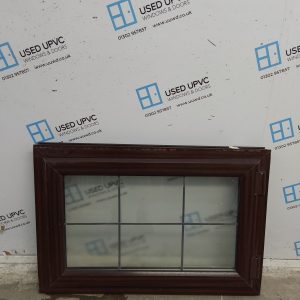 Used Woodgrain Upvc Window 1005mm x 680mm W0062
