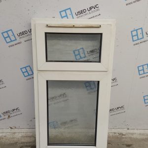 Used White Upvc Window 635mm x 1180mm C3168