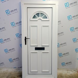 Used White Upvc Front Door 925mm x 2035mm C9D36