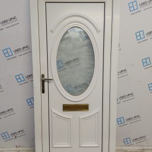 Used White Upvc Front Door 925mm x 2030mm C9D11