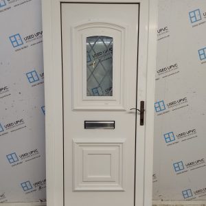 Used White Upvc Front Door 920mm x 2085mm 0531