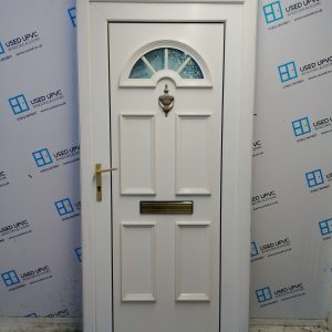 Used White Upvc Front Door 935mm x 2070mm C8D61