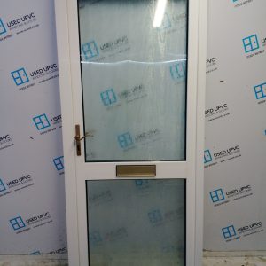 Used White Upvc Front Door 915mm x 2040mm SC2D061