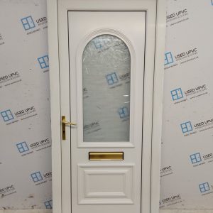Used White Upvc Front Door 925mm x 2060mm C11D01