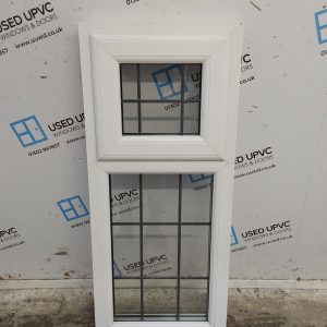 Used White Upvc Window 450mm x 1070mm OBSW036