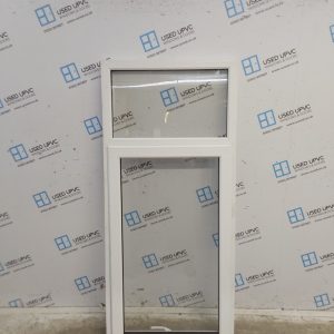 Used White Upvc Window 770mm x 1720mm C6W08