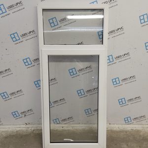 Used White Upvc Window 780mm x 1720mm C9W15